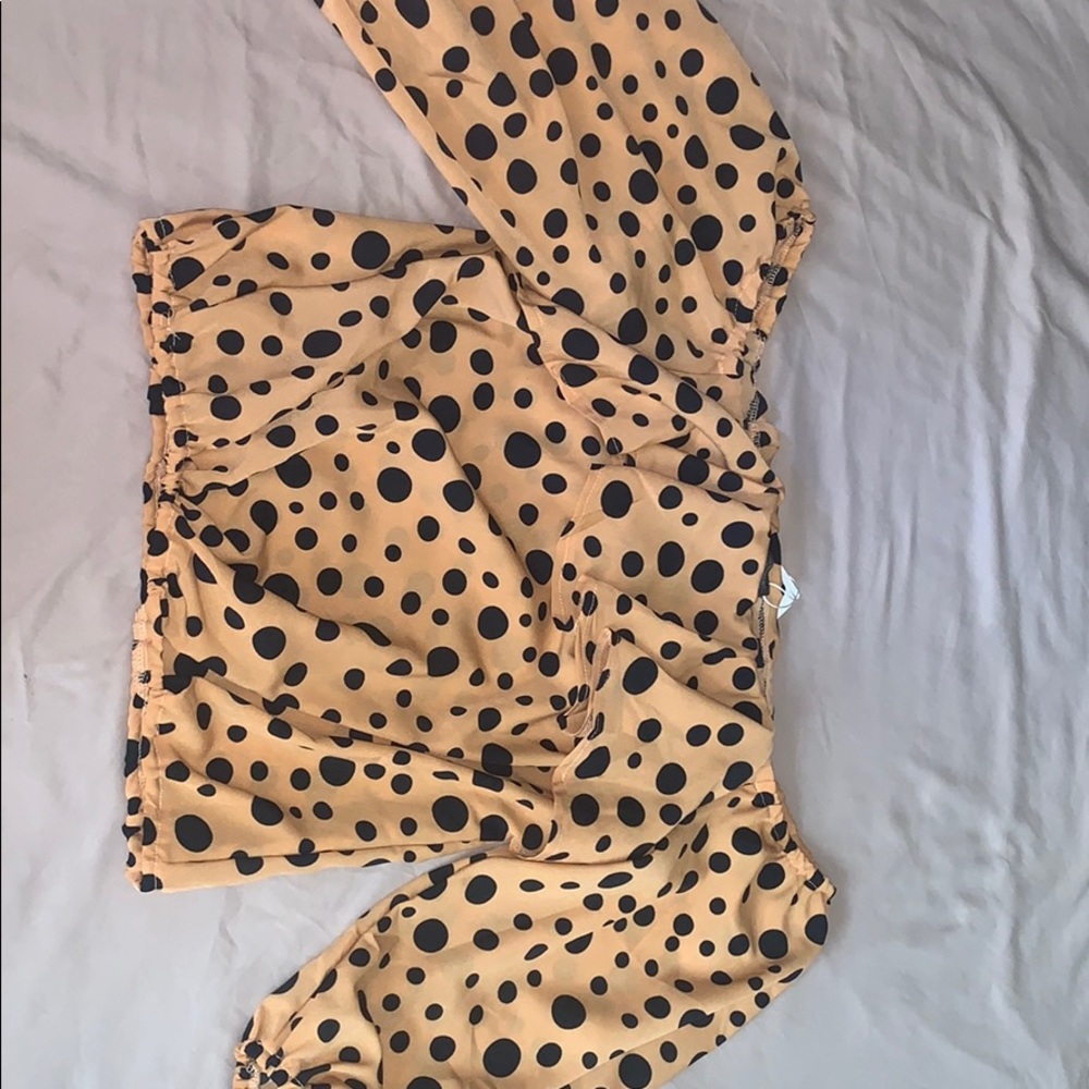 Off the shoulder shirt